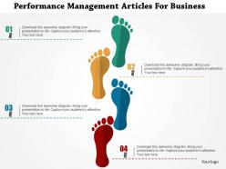 Performance management articles for business flat powerpoint design