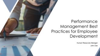 Performance Management Best Practices For Employee Development PPT Example AT