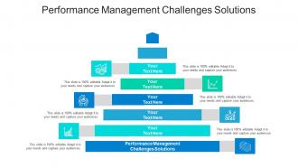 Performance management challenges solutions ppt powerpoint presentation infographics cpb