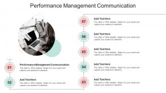Performance Management Communication In Powerpoint And Google Slides Cpb