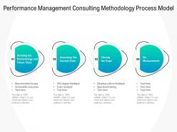 Performance management consulting methodology process model