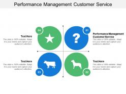 Performance management customer service ppt powerpoint presentation styles graphics design cpb