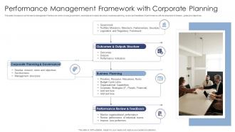 Performance Management Framework With Corporate Planning