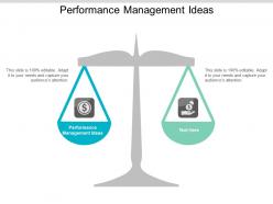 Performance management ideas ppt powerpoint presentation summary slides cpb