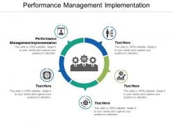 Performance management implementation ppt powerpoint presentation model layouts cpb
