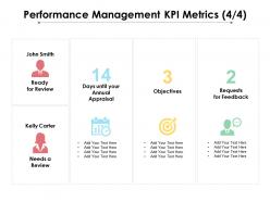 Performance management kpi metrics 4 4 ppt powerpoint presentation show deck