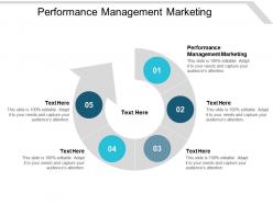 Performance management marketing ppt powerpoint presentation infographic template master slide cpb