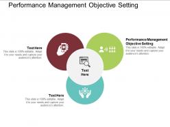 Performance management objective setting ppt powerpoint presentation professional cpb