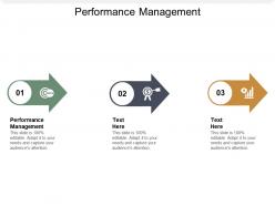 Performance management ppt powerpoint presentation portfolio themes cpb