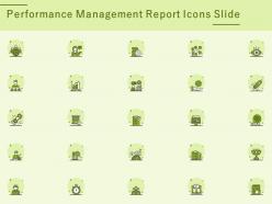 Performance management report icons slide l1281 ppt powerpoint model