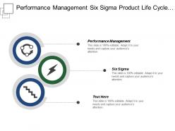 Performance management six sigma product life cycle strategic planning cpb