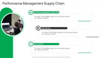 Performance Management Supply Chain In Powerpoint And Google Slides Cpb