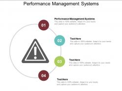Performance management systems ppt powerpoint presentation ideas tips cpb