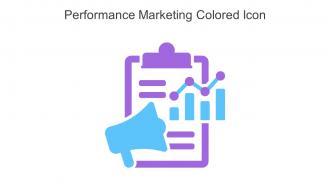 Performance Marketing Colored Icon In Powerpoint Pptx Png And Editable Eps Format