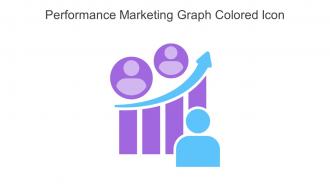 Performance Marketing Graph Colored Icon In Powerpoint Pptx Png And Editable Eps Format