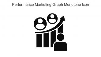 Performance Marketing Graph Monotone Icon In Powerpoint Pptx Png And Editable Eps Format
