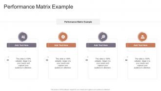 Performance Matrix Example In Powerpoint And Google Slides Cpb