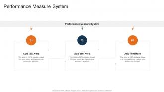 Performance Measure System In Powerpoint And Google Slides Cpb