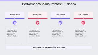 Performance Measurement Business In Powerpoint And Google Slides Cpb