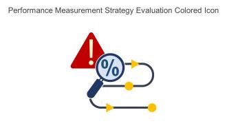 Performance Measurement Strategy Evaluation Colored Icon In Powerpoint Pptx Png And Editable Eps Format