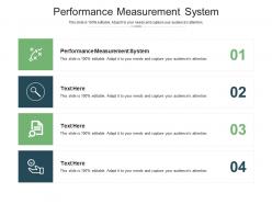 Performance measurement system ppt powerpoint presentation ideas smartart cpb