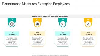 Performance Measures Examples Employees In Powerpoint And Google Slides Cpb