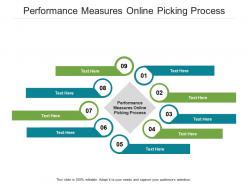 Performance measures online picking process ppt powerpoint presentation inspiration slides cpb