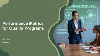 Performance Metrics For Quality Programs PPT Summary AT