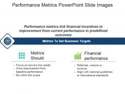 Performance metrics powerpoint slide images