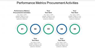 Performance metrics procurement activities ppt powerpoint presentation model slide portrait cpb