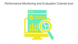 Performance Monitoring And Evaluation Colored Icon In Powerpoint Pptx Png And Editable Eps Format