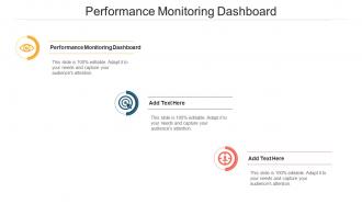 Performance Monitoring Dashboard In Powerpoint And Google Slides Cpb