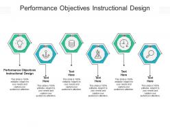 Performance objectives instructional design ppt powerpoint presentation outline background image cpb