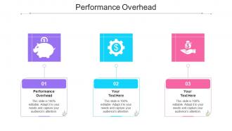 Performance Overhead Ppt Powerpoint Presentation Inspiration Examples Cpb