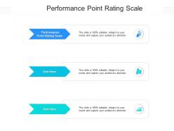 Performance point rating scale ppt powerpoint presentation infographic template design inspiration cpb
