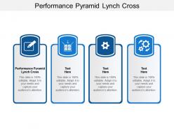 Performance pyramid lynch cross ppt powerpoint presentation gallery templates cpb