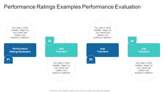 Performance Ratings Examples Performance Evaluation In Powerpoint And Google Slides Cpb