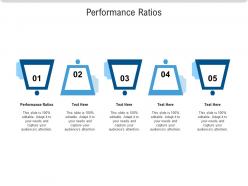 Performance ratios ppt powerpoint presentation show infographic template cpb