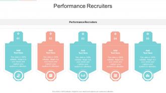 Performance Recruiters In Powerpoint And Google Slides Cpb