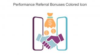 Performance Referral Bonuses Colored Icon In Powerpoint Pptx Png And Editable Eps Format