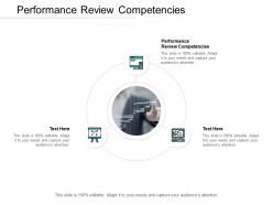 Performance review competencies ppt powerpoint presentation icon cpb