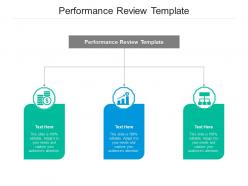 Performance review template ppt powerpoint presentation portfolio brochure cpb