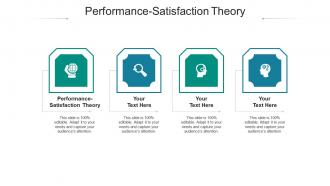 Performance satisfaction theory ppt powerpoint presentation model images cpb