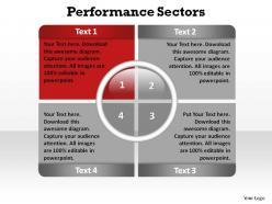 Performance sectors ppt slides presentation diagrams templates powerpoint info graphics