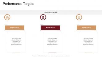 Performance Targets In Powerpoint And Google Slides Cpb