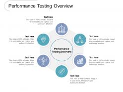 Performance testing overview ppt powerpoint presentation file template cpb