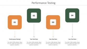 Performance Testing Ppt Powerpoint Presentation Professional Slide Download Cpb