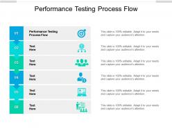 Performance testing process flow ppt powerpoint presentation professional layout ideas cpb