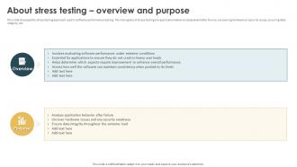 Performance Testing Strategies To Boost About Stress Testing Overview And Purpose