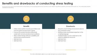 Performance Testing Strategies To Boost Benefits And Drawbacks Of Conducting Stress Testing